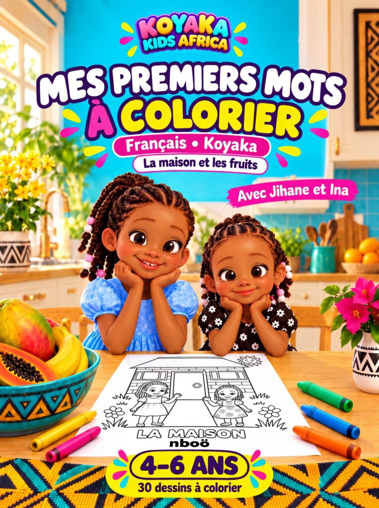 couverture livre-mes-premiers coloriages koyakakidsafrica